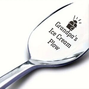 Grandpa's ice cream spoon father's day holiday Christmas gift idea BNWT
